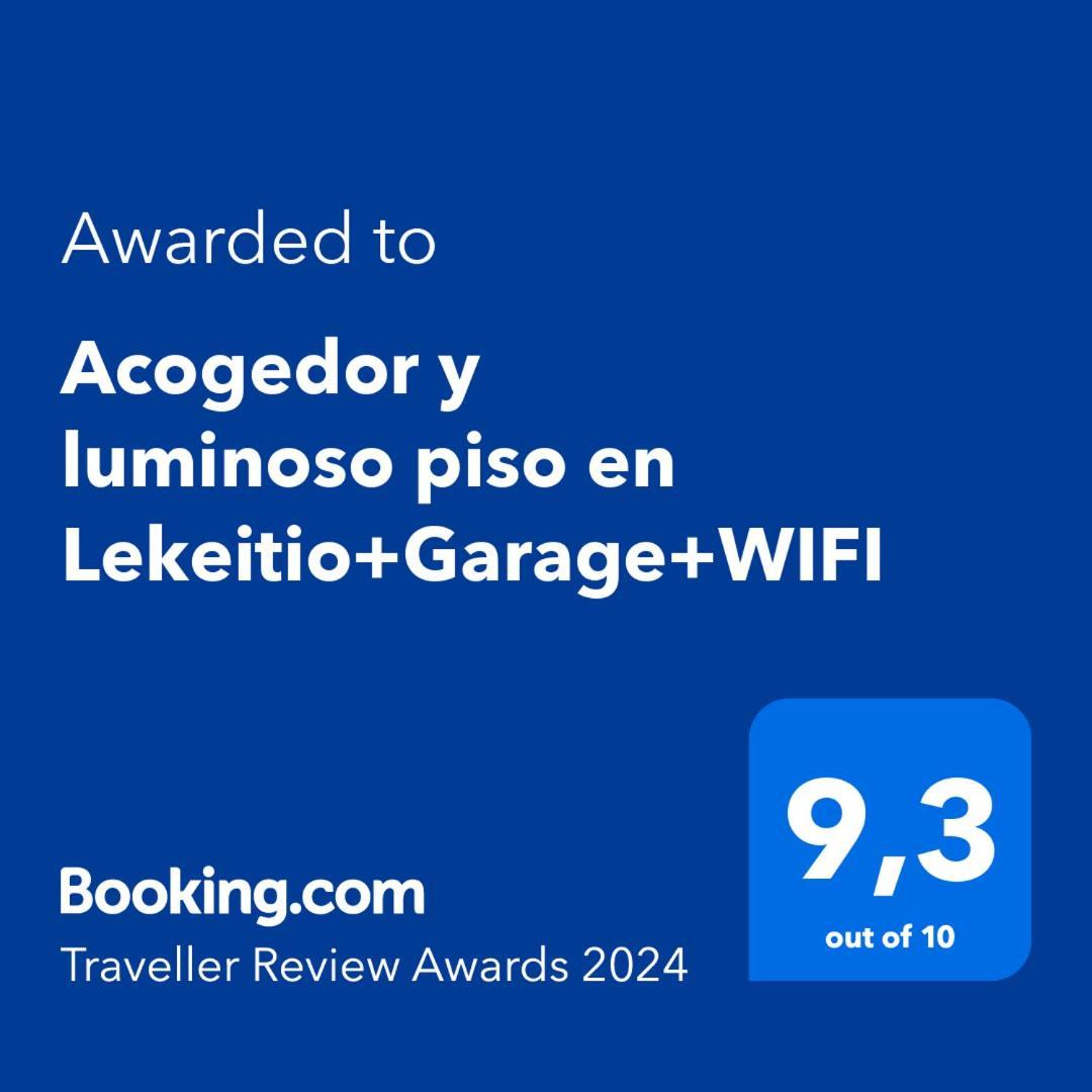 Apartamento Lekeitio, Garaje Y Wifi Exterior photo